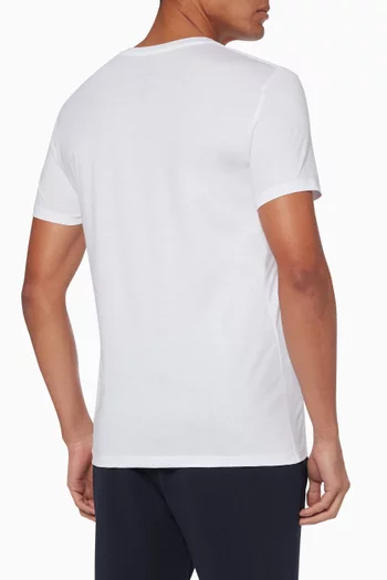 Pima Cotton V-Neck T-Shirt