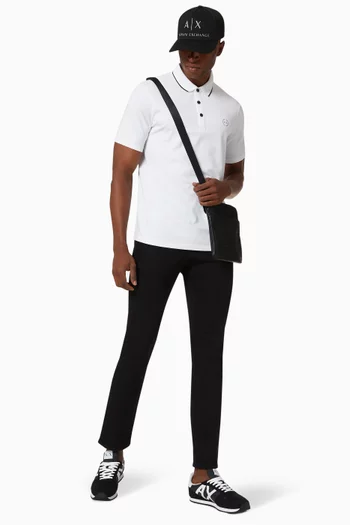 Circle Logo Jersey Polo Shirt