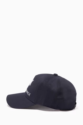 Logo Baseball Cap in Cotton Twill