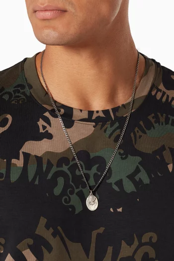 Dove Pendant Necklace in Sterling Silver   