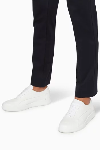 Lace-Up Thick Sole Sneakers  