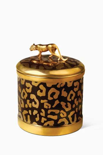 Leopard Candle 