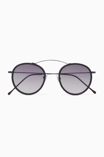 Black Met-Ro2 Sunglasses