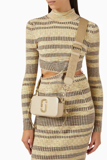 حقيبة كروس سناب شوت جلد