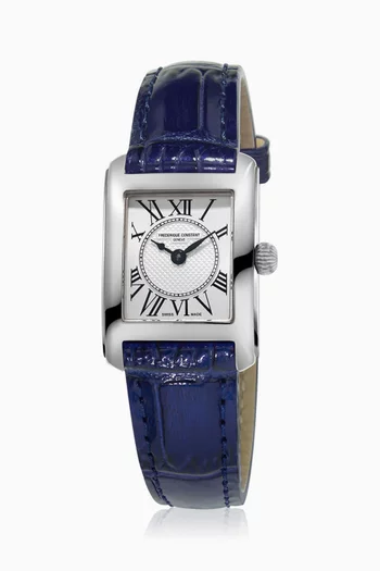 Carrée Leather Watch 