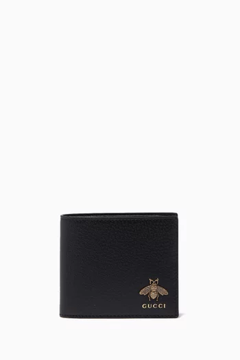 Animalier Leather Wallet 