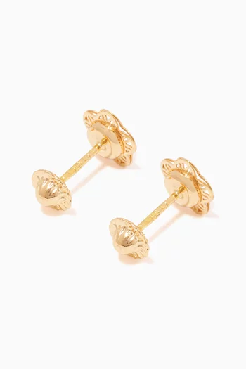 Floral Pearl Earrings      