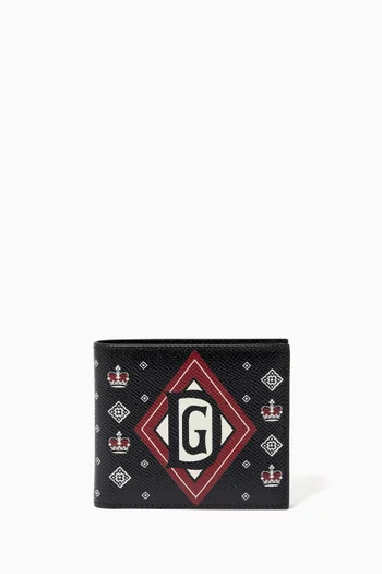 DG Dauphine Leather Bi-Fold Wallet      