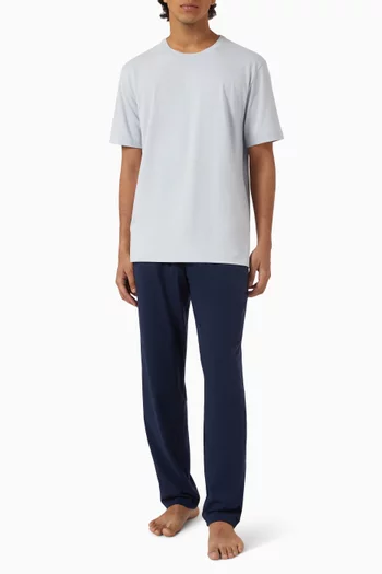 تي شيرت بأكمام قصيرة قطن جيرسيه