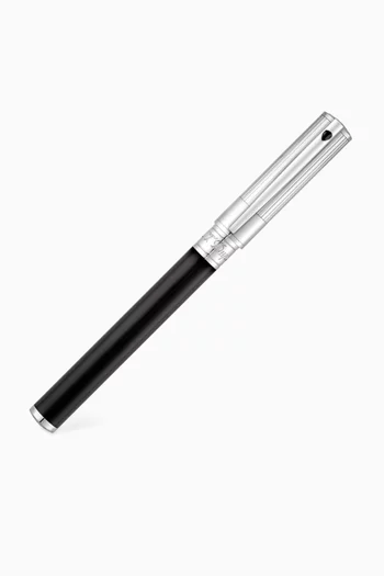 D-Initial Goldsmith Chrome-Finish Rollerball Pen    