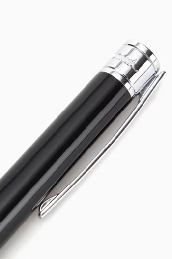 D-Initial Chrome-Finish Ballpoint Pen   
