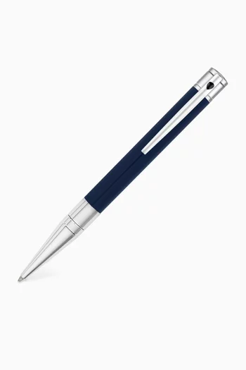 D-Initial Chrome-Finish Ballpoint Pen   
