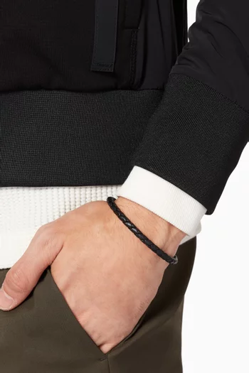 Matteo Woven Leather Bracelet