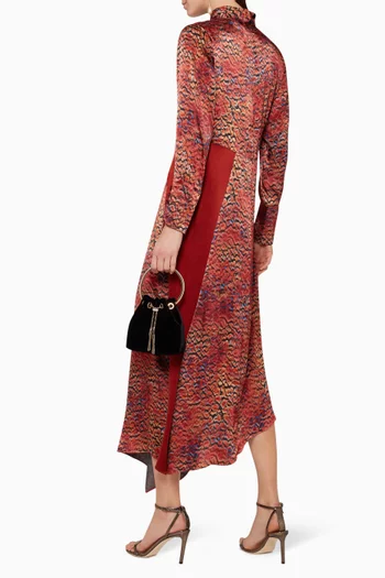 Bon Bon Metal Handle Velvet Bag