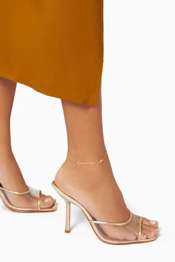 Cleo Coral & Diamond Anklet