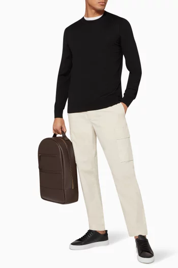 Regal Wool Crewneck Sweater