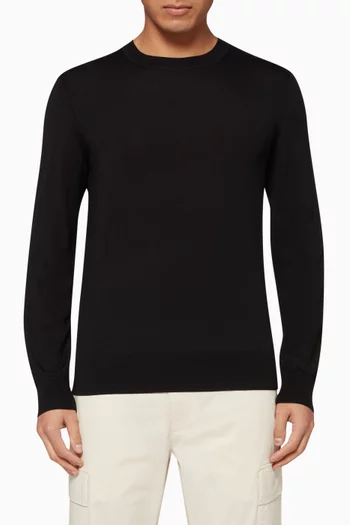 Regal Wool Crewneck Sweater