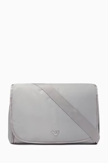 Logo Nylon Changing Bag