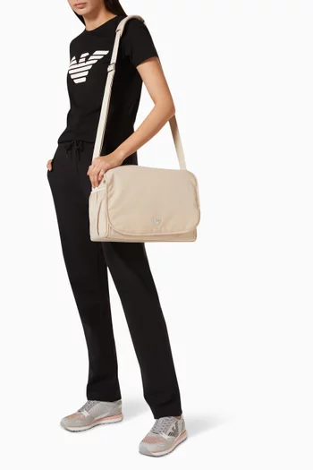 Logo Changing Bag in Nylon 