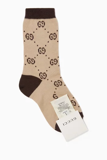 GG Logo Cotton Socks