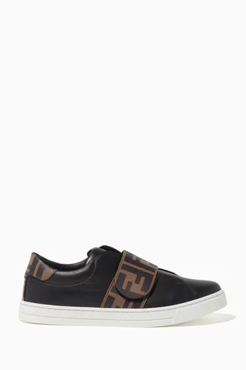 FF Logo Velcro Sneakers