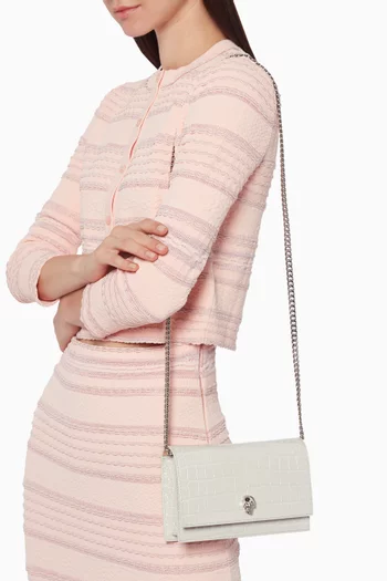 Small Skull Leather Bag