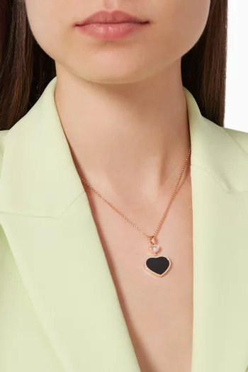 Happy Hearts Diamond Pendant Necklace