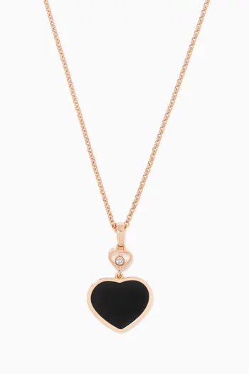 Happy Hearts Diamond Pendant Necklace