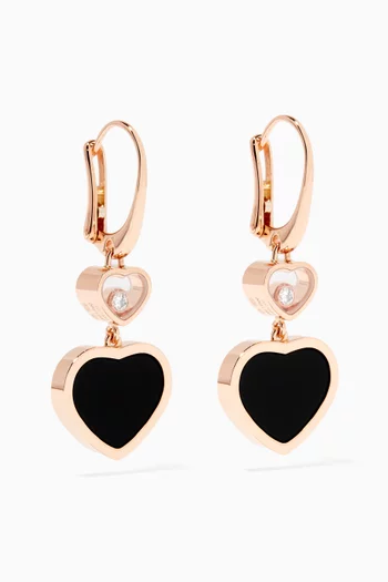 Happy Hearts Diamond Earrings