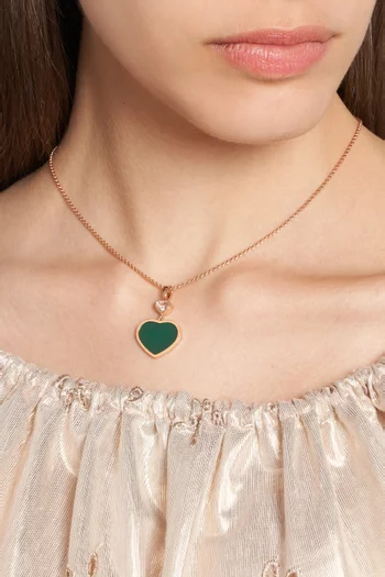 Happy Hearts Diamond Pendant Necklace