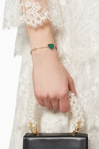 Happy Hearts Diamond Bracelet     