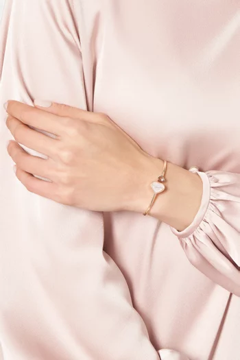 Happy Hearts Diamond Bangle