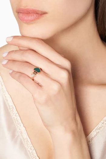 Happy Hearts Diamond Ring