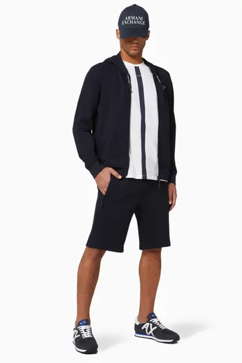Logo Cotton Bermuda Shorts
