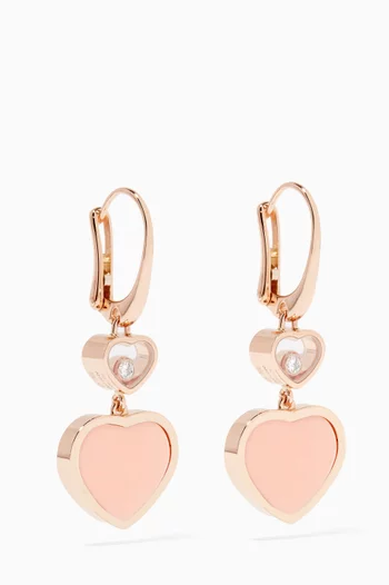 Happy Hearts Diamond Earrings