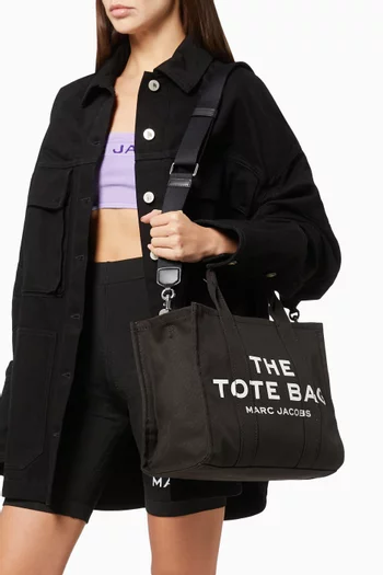 Medium Traveler Tote Bag in Canvas    