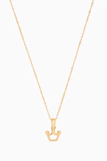 My Princess Gold Pendant Necklace