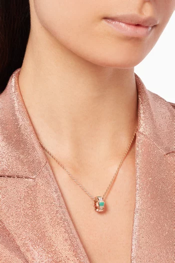 Serpenti Viper Malachite & Diamond Necklace