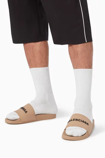Piscine Slide Sandal in Rubber