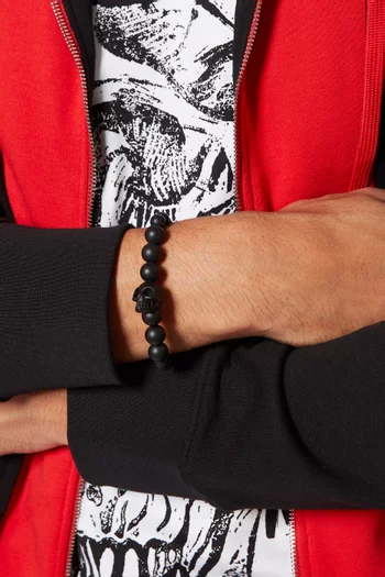 Skull Multi-Beaded Bracelet