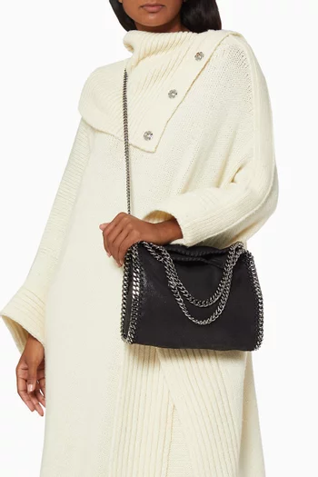 Mini Falabella Tote Bag in Shaggy Deer