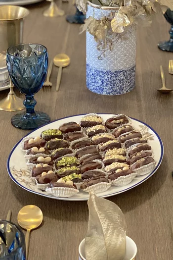 طبق بيضاوي كنوز