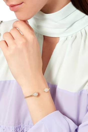 Serpent Bohème S Motif Diamond Bracelet