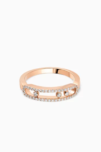 Baby Move Pavé Diamond Ring