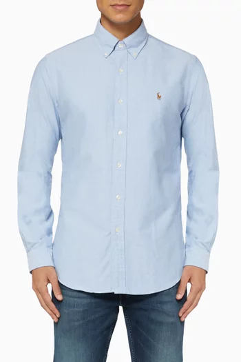 قميص أكسفورد بقصة ملائمة للجسم