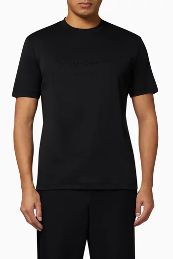 Embroidered Logo T-Shirt