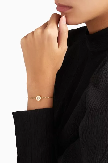 Happy Diamonds Icons Bracelet in 18kt Yellow Gold