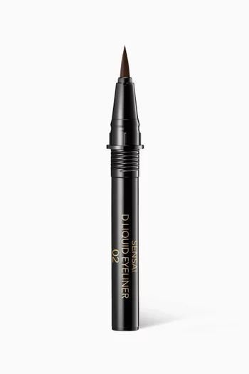 02 Deep Brown Designing Liquid Eyeliner Refill, 0.6ml 