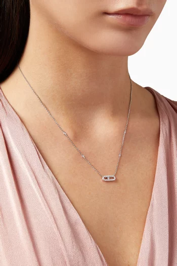 Move Uno Pavé Diamond Necklace