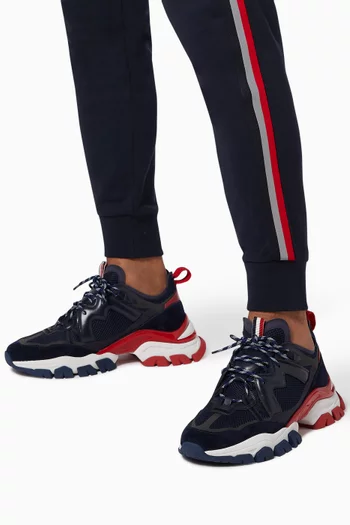 Leave No Trace Sneakers in Mesh & Leather    